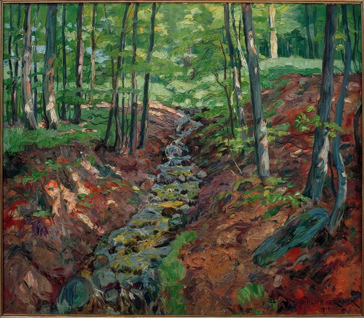 O Reichenbach no Taunus de Philipp Franck