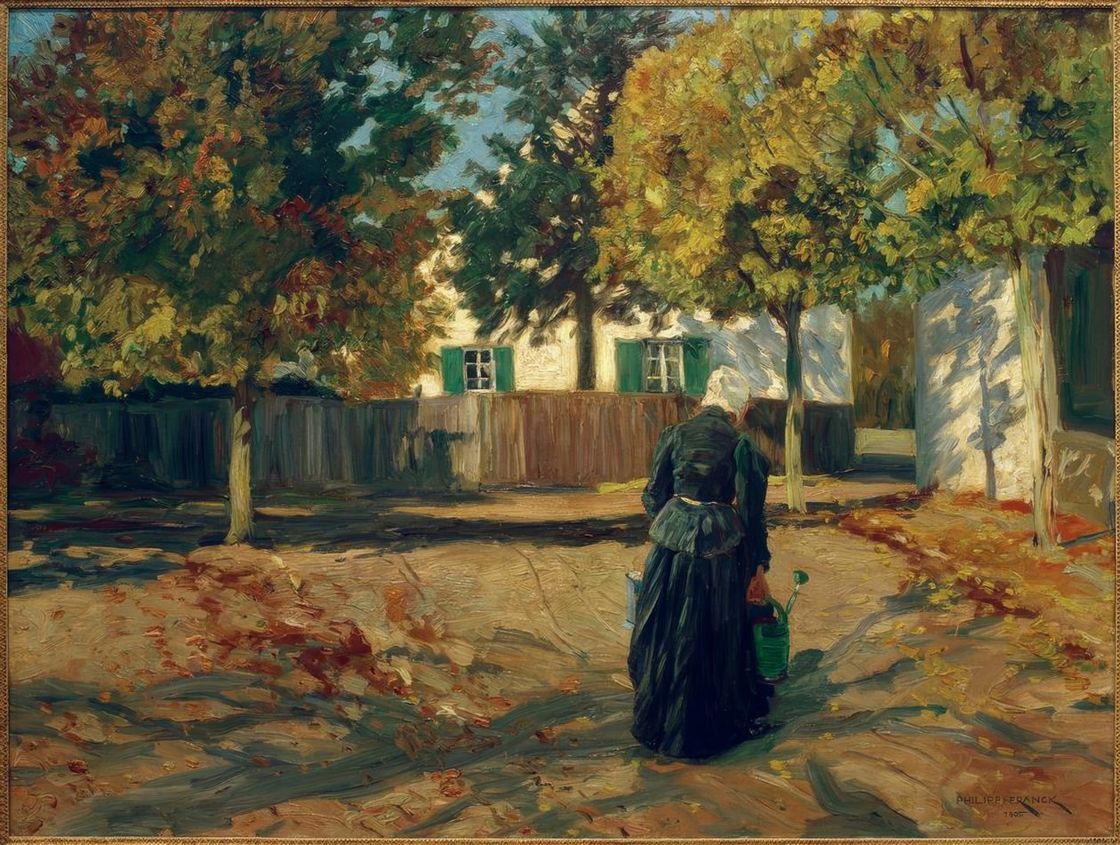 sol de outono de Philipp Franck