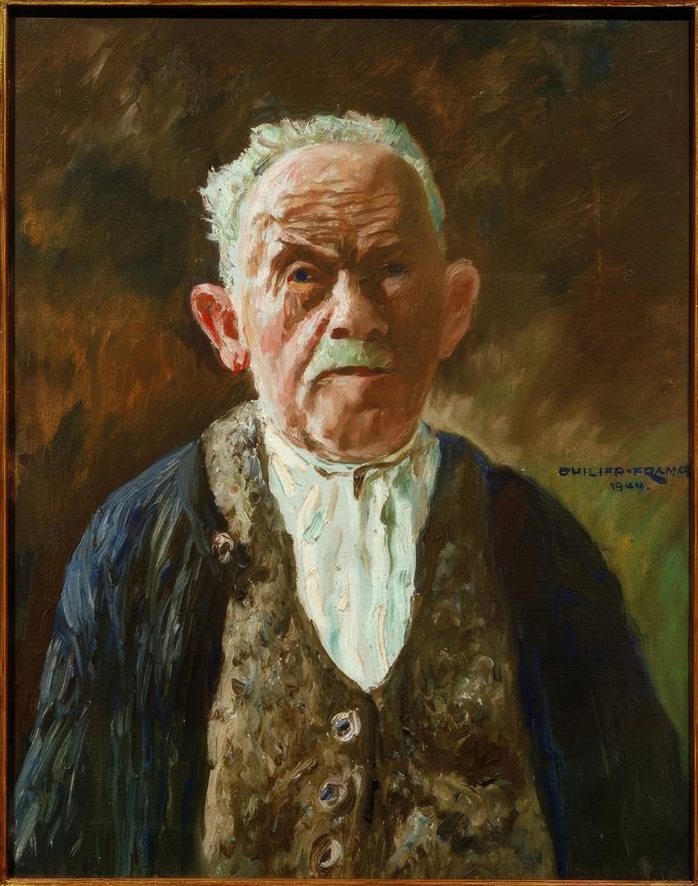 Último auto-retrato de Philipp Franck