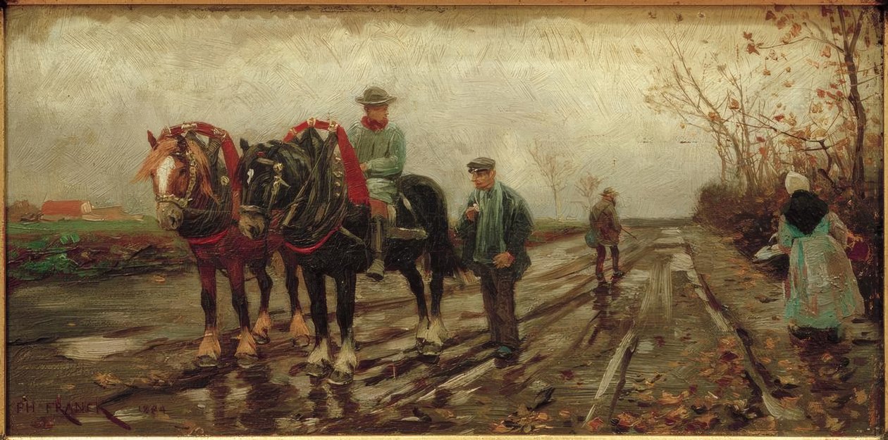 Pferdegespann de Philipp Franck