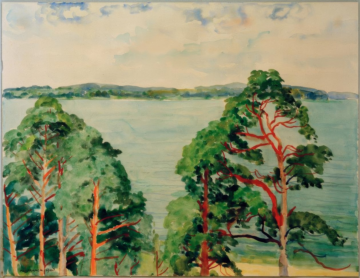 Quando a paisagem do mar de Philipp Franck