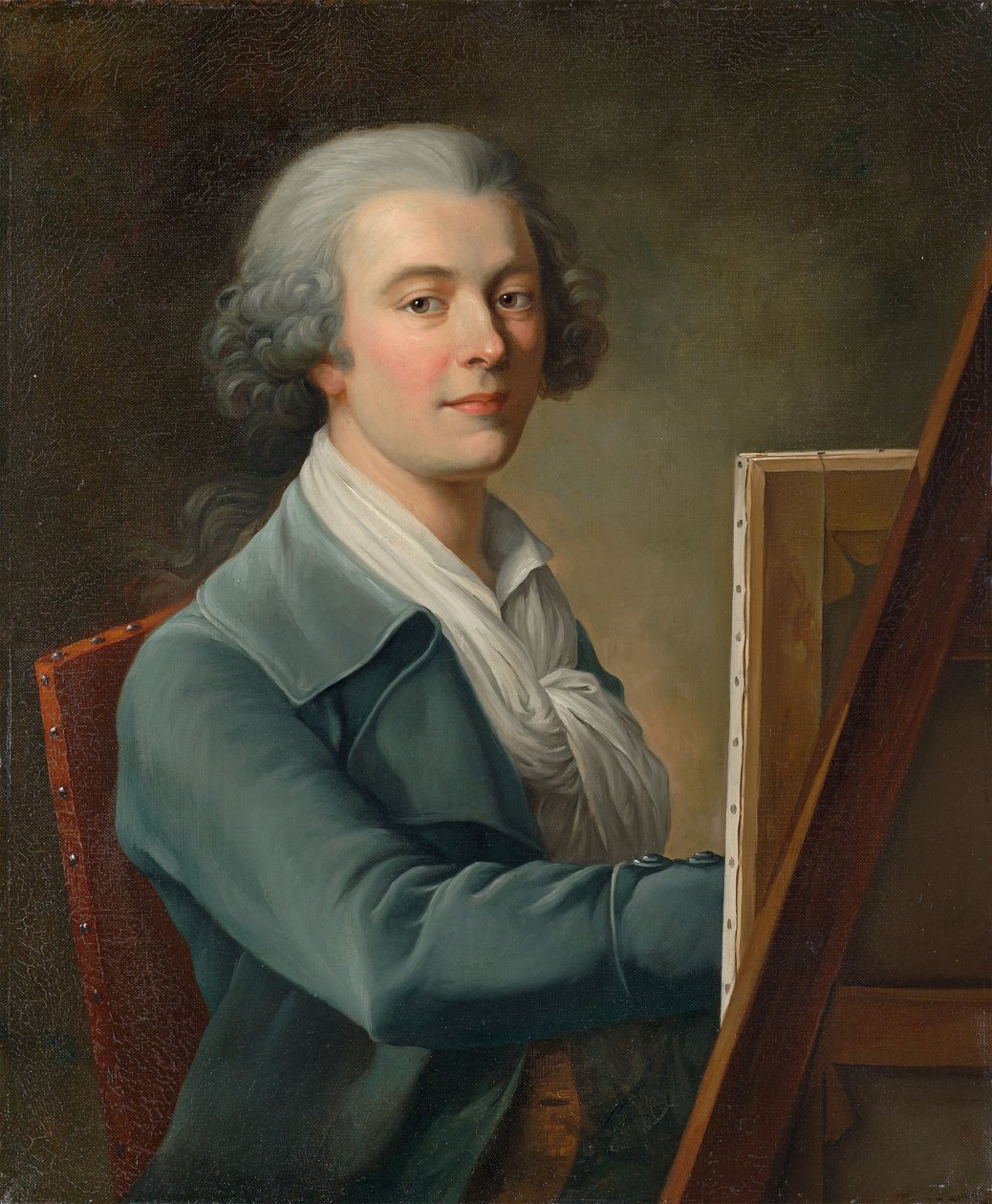 Auto-retrato, c. 1785. de Philipp Friedrich Hetsch