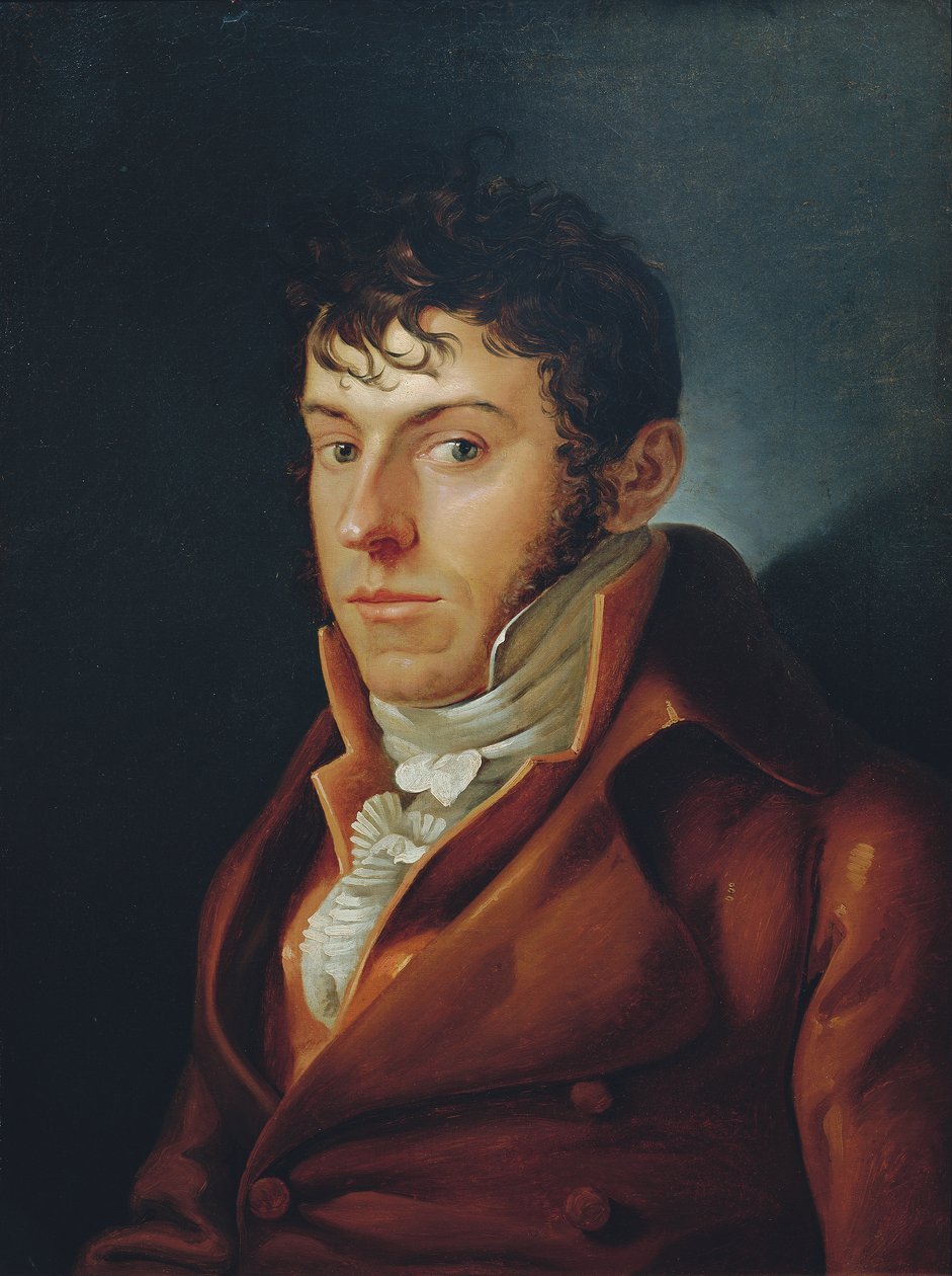 O pintor e escritor Friedrich August von Klinkowström de Philipp Otto Runge