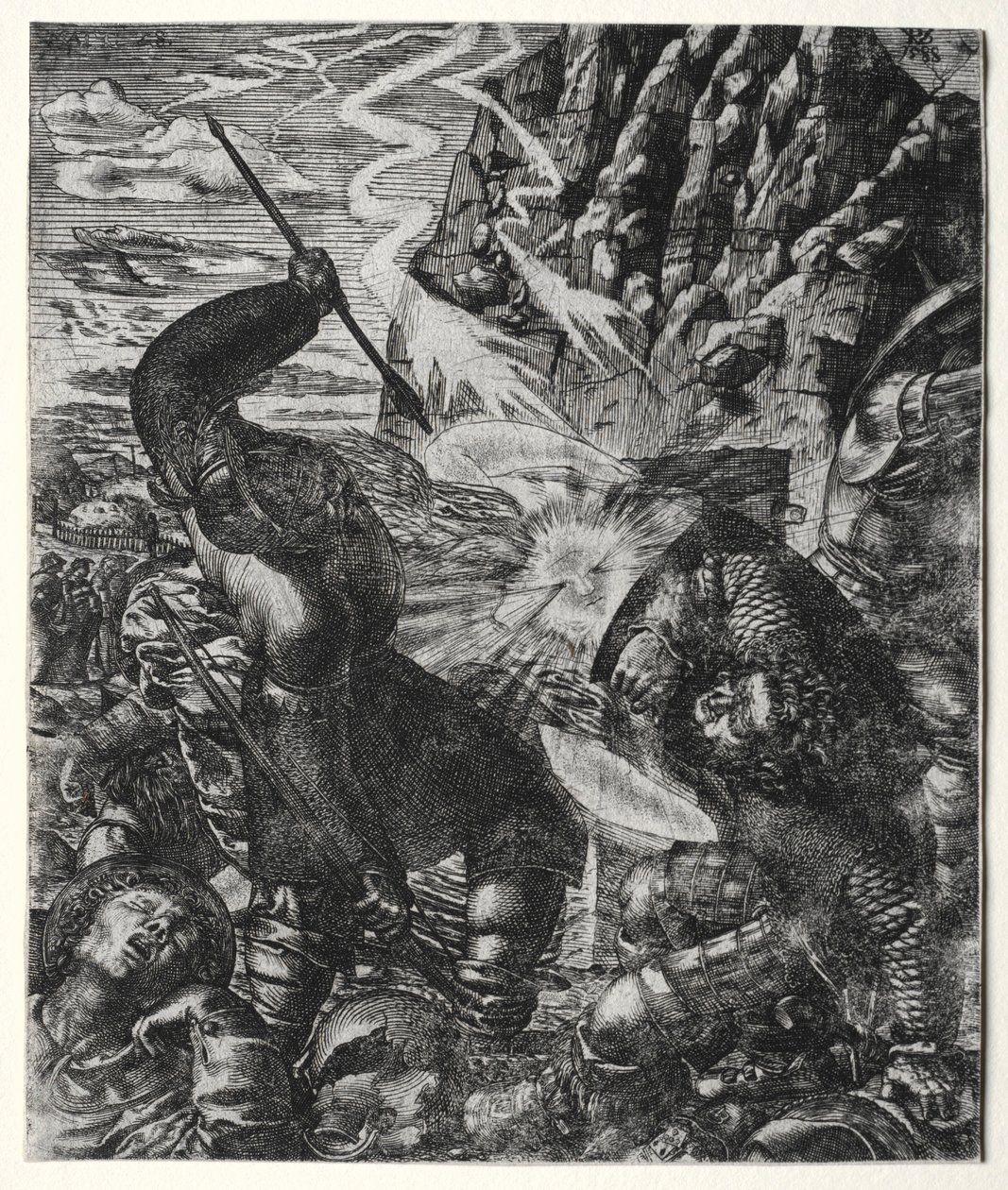 A ressurreição, 1588. de Philipp Uffenbach
