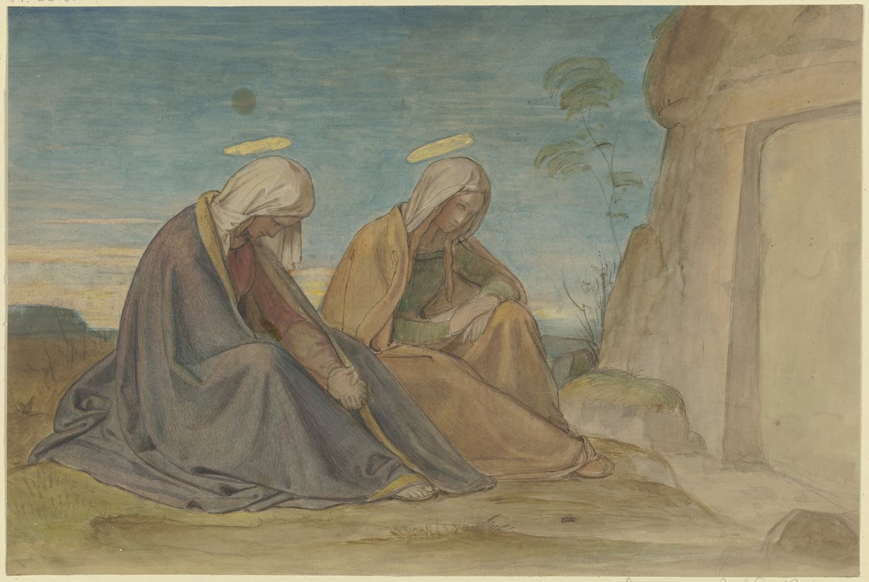 As duas Marias junto ao túmulo de Philipp Veit