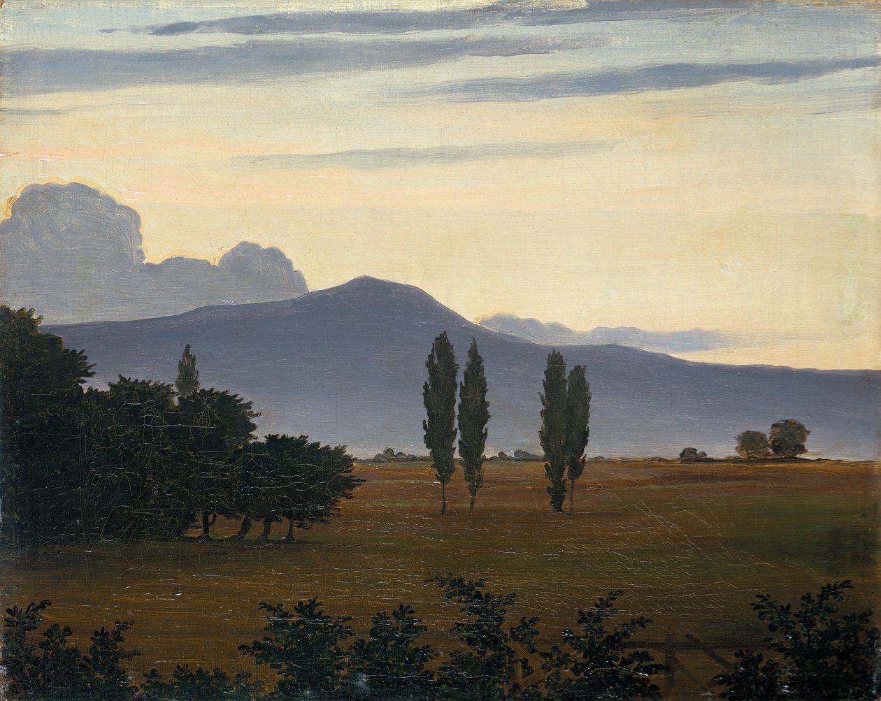 Vista para os montes Taunus de Philipp Veit