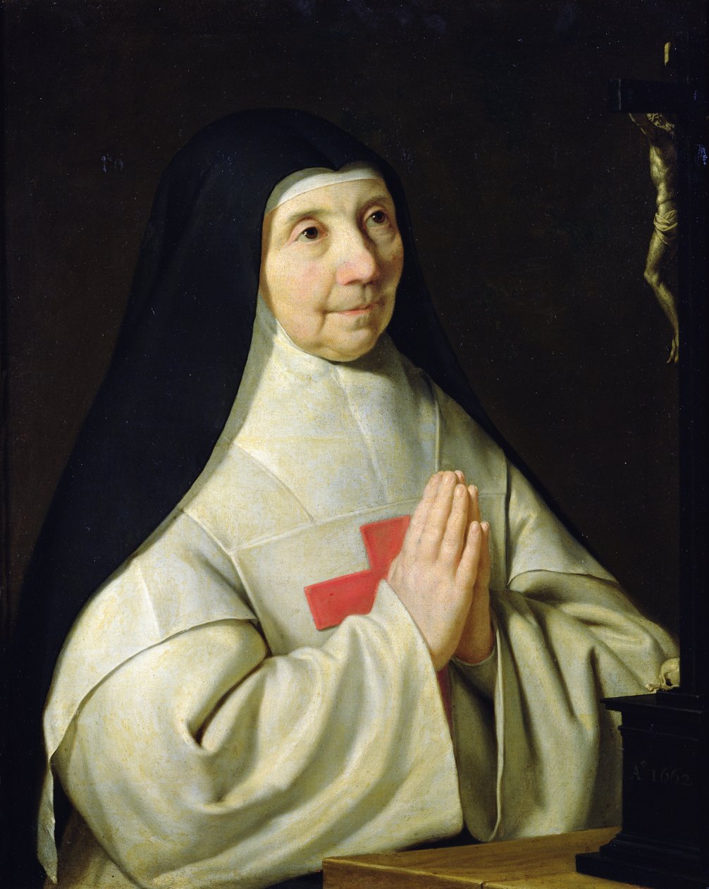 Retrato de Catherine-Agnes Arnauld, 1662 de Philippe de Champaigne