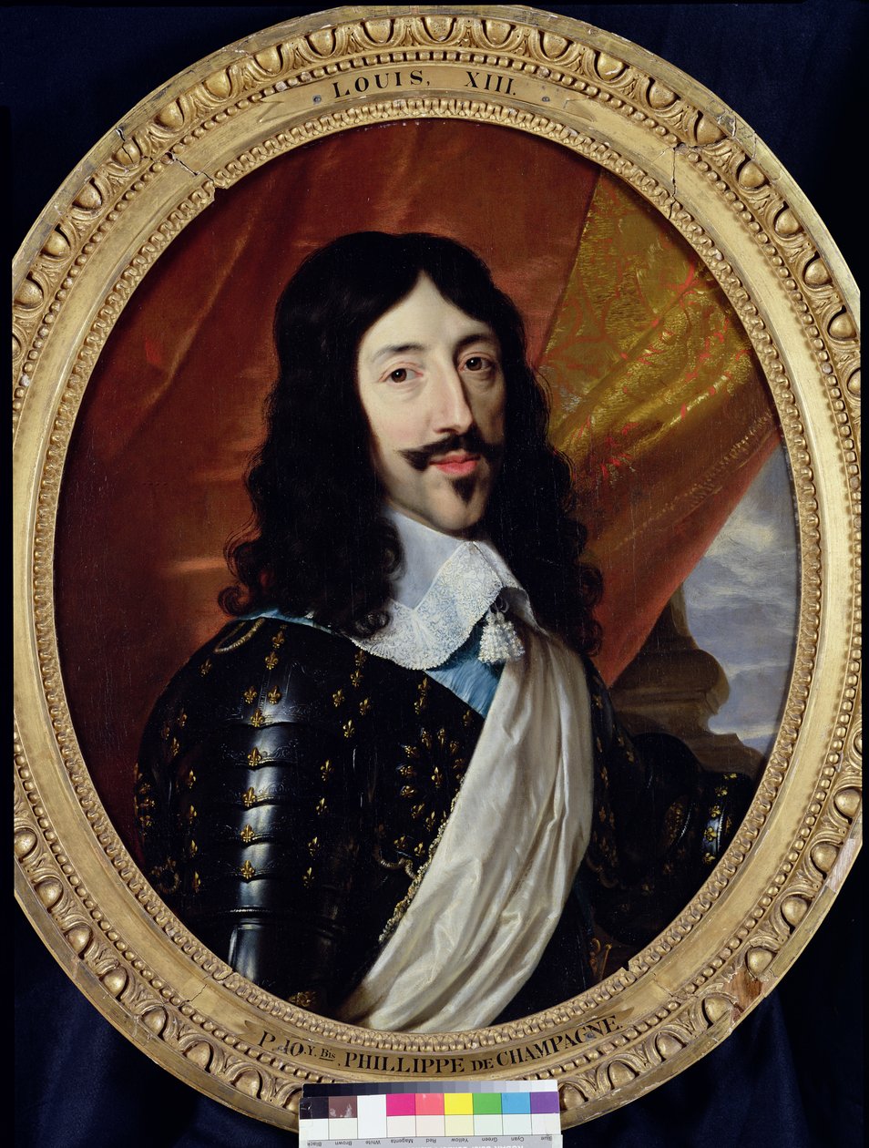 Retrato de Louis XIII (1601-43) depois de 1610 de Philippe de Champaigne