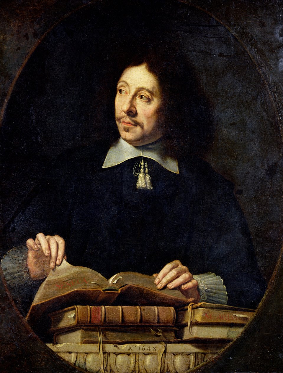Retrato presume-se que seja Etienne Delafons, 1648 de Philippe de Champaigne