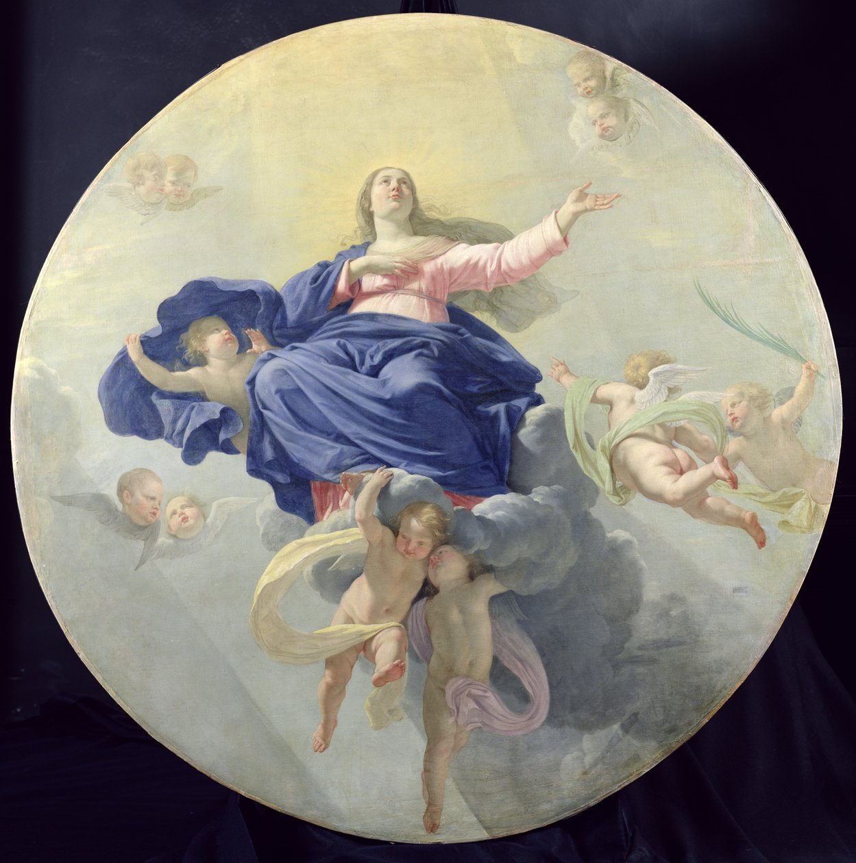 A Assunção da Virgem, c.1656 de Philippe de Champaigne