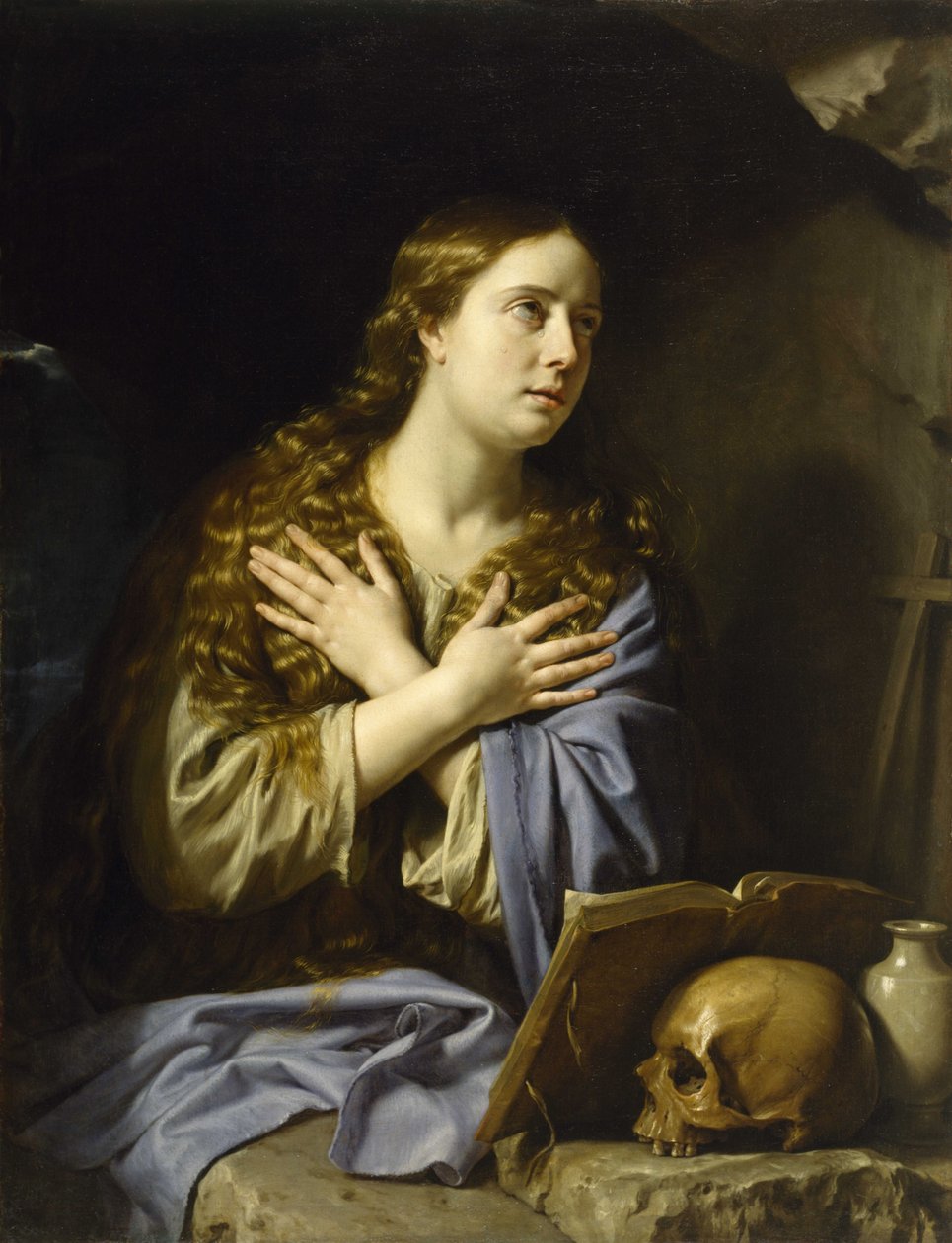 O Magdalen Arrependido de Philippe de Champaigne