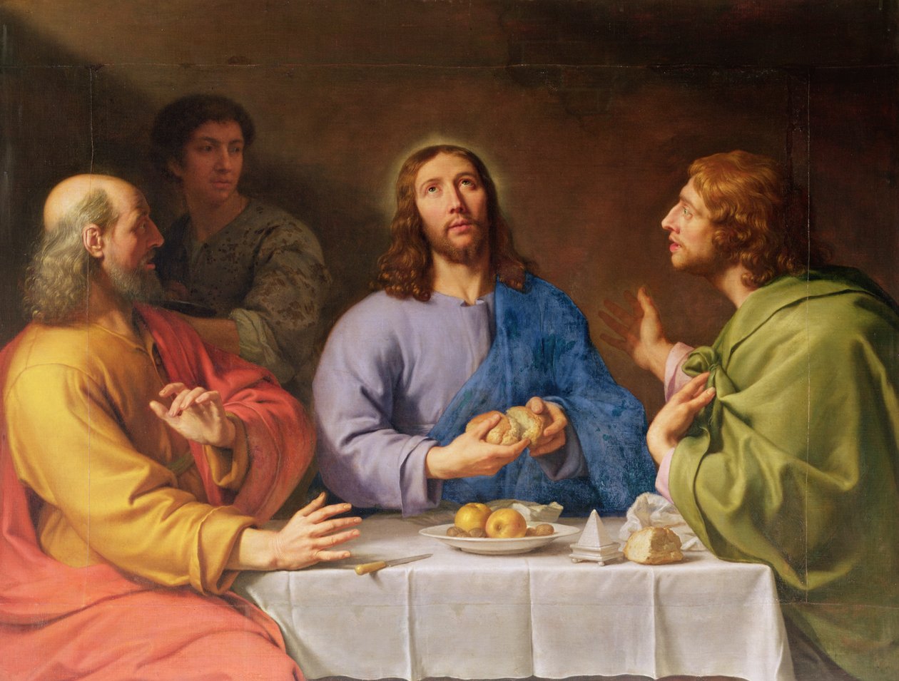 A ceia em Emaús de Philippe de Champaigne