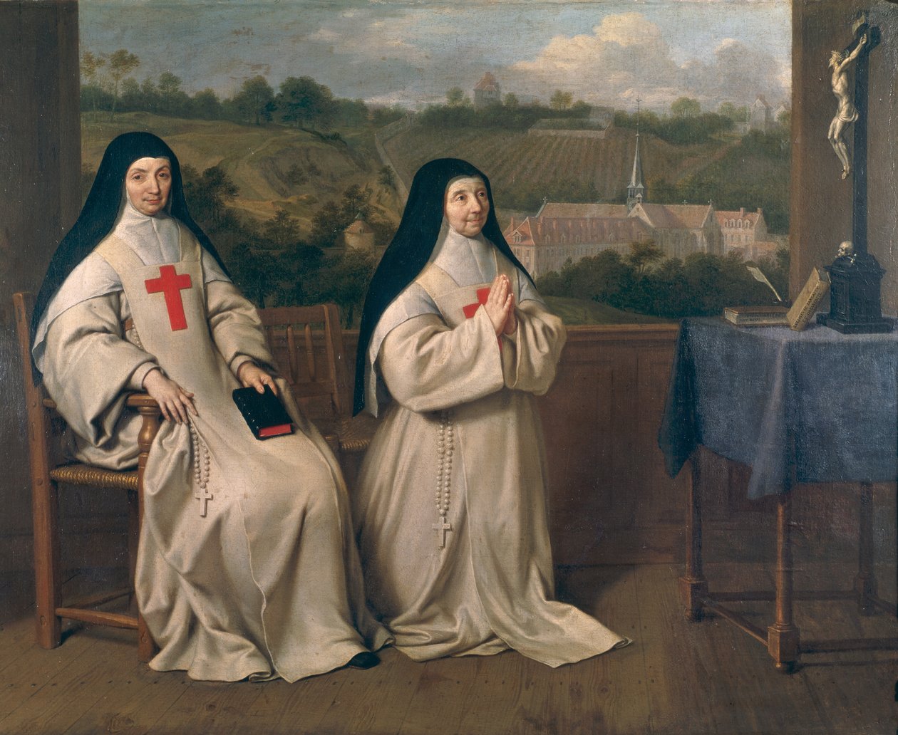 Duas freiras de Philippe de Champaigne
