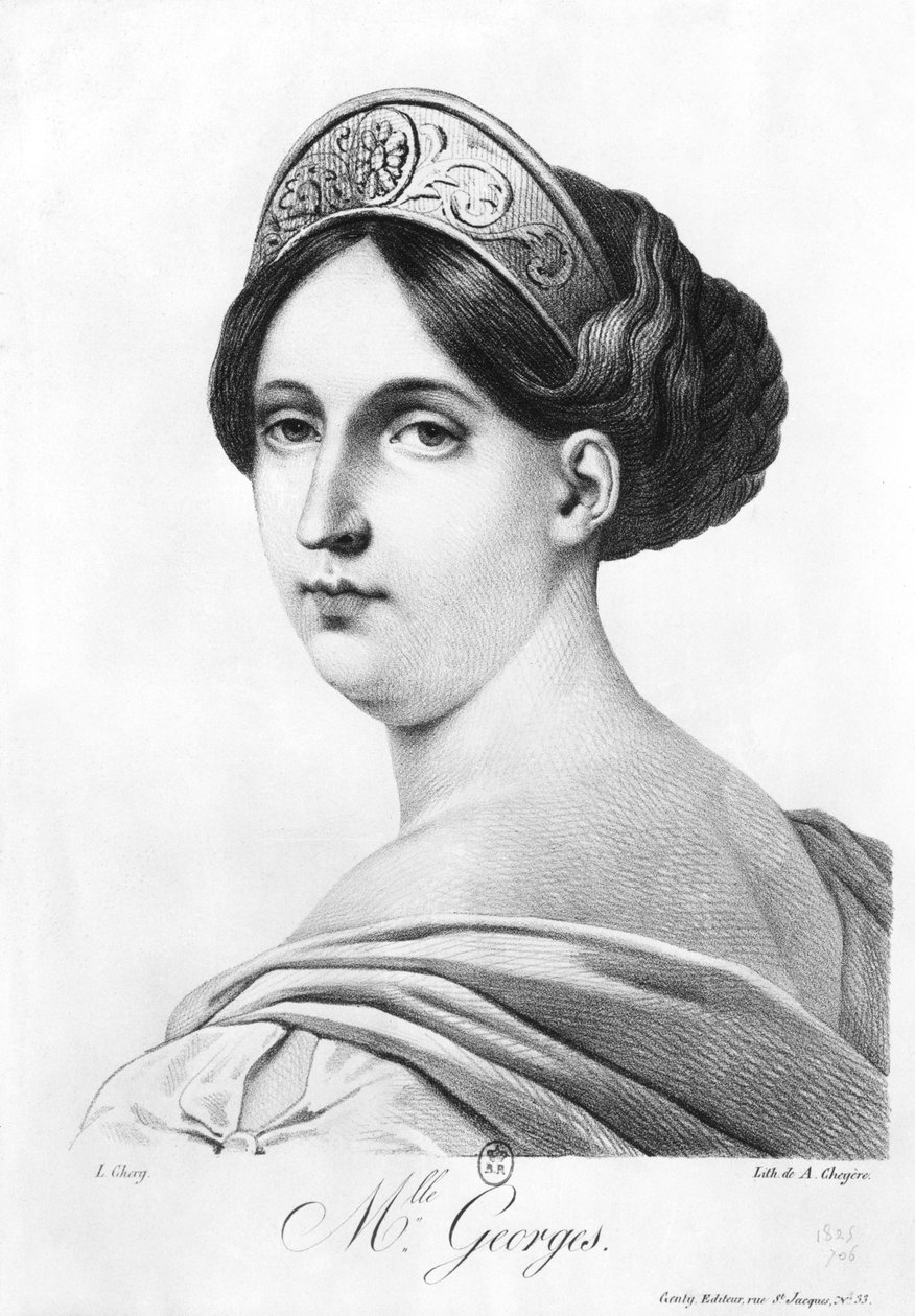 Miss George, 1825 de Philippe Chery