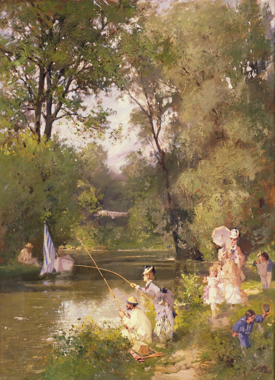 Domingo no parque de Philippe Jacques Linder
