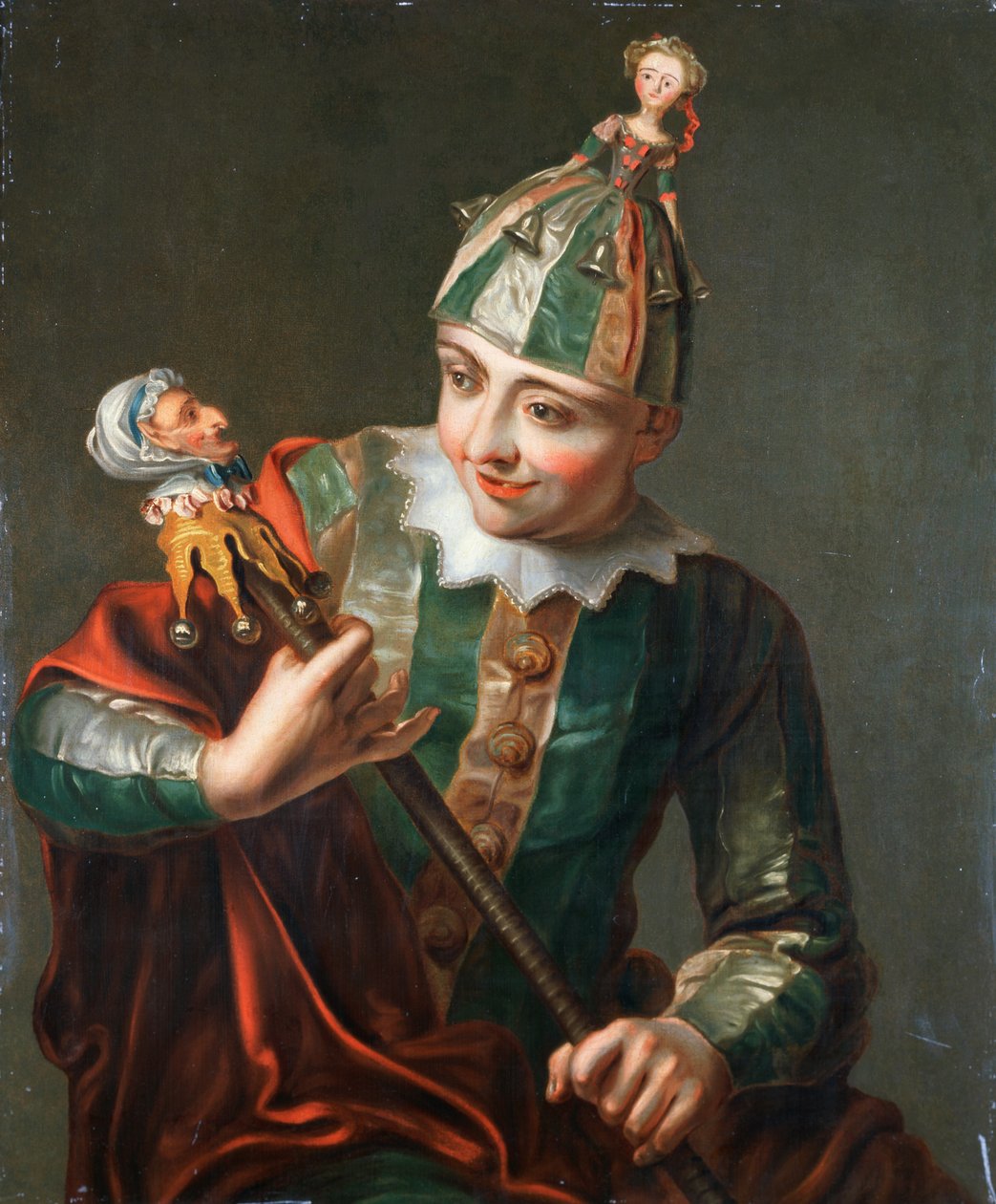 E bobo da corte de Philippe Mercier
