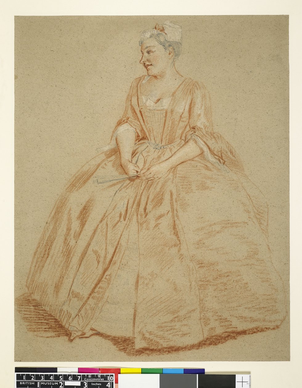Francesca Cuzzoni (1696–1778), soprano operística italiana da era barroca de Philippe Mercier