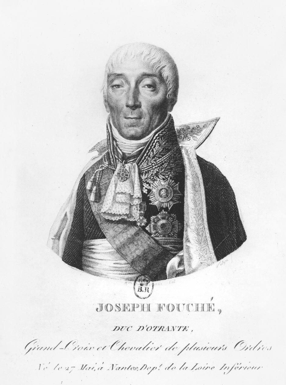 Joseph Fouché, duque de Otranto de Philippe Velyn