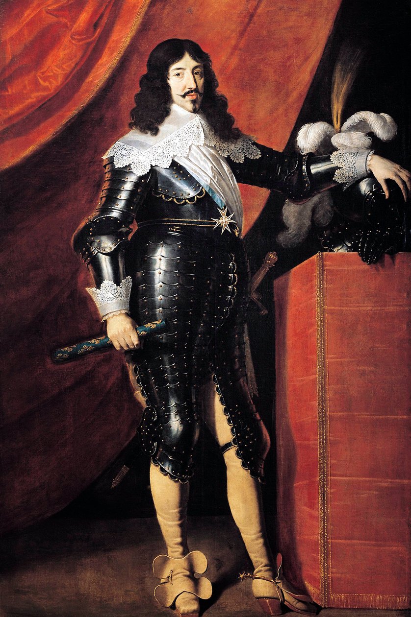 Louis XIII 1601-1643 Rei da França, 1610-1643 de Philippe de Champaigne