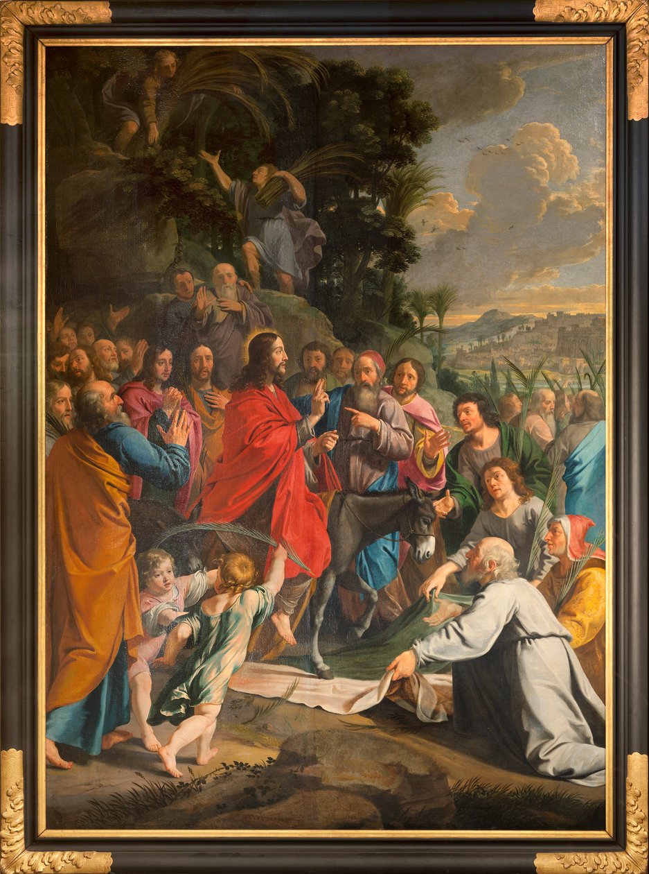 A entrada de Cristo em Jerusalém de Philippe de Champaigne