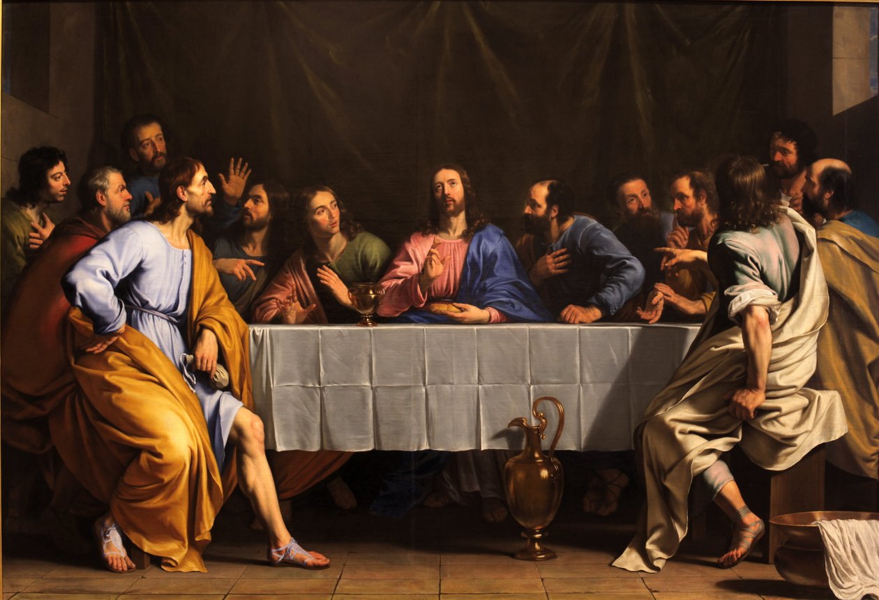 A última Ceia de Philippe de Champaigne
