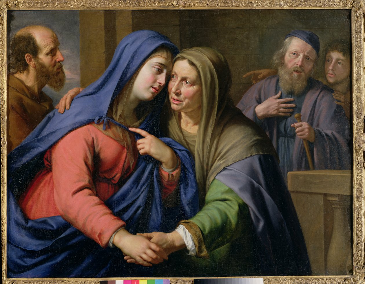 A visitação de Philippe de Champaigne