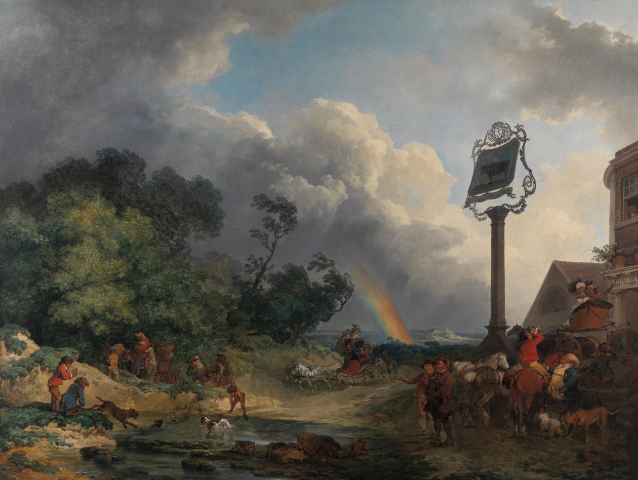 O Arco-íris de Philippe-Jacques de Loutherbourg