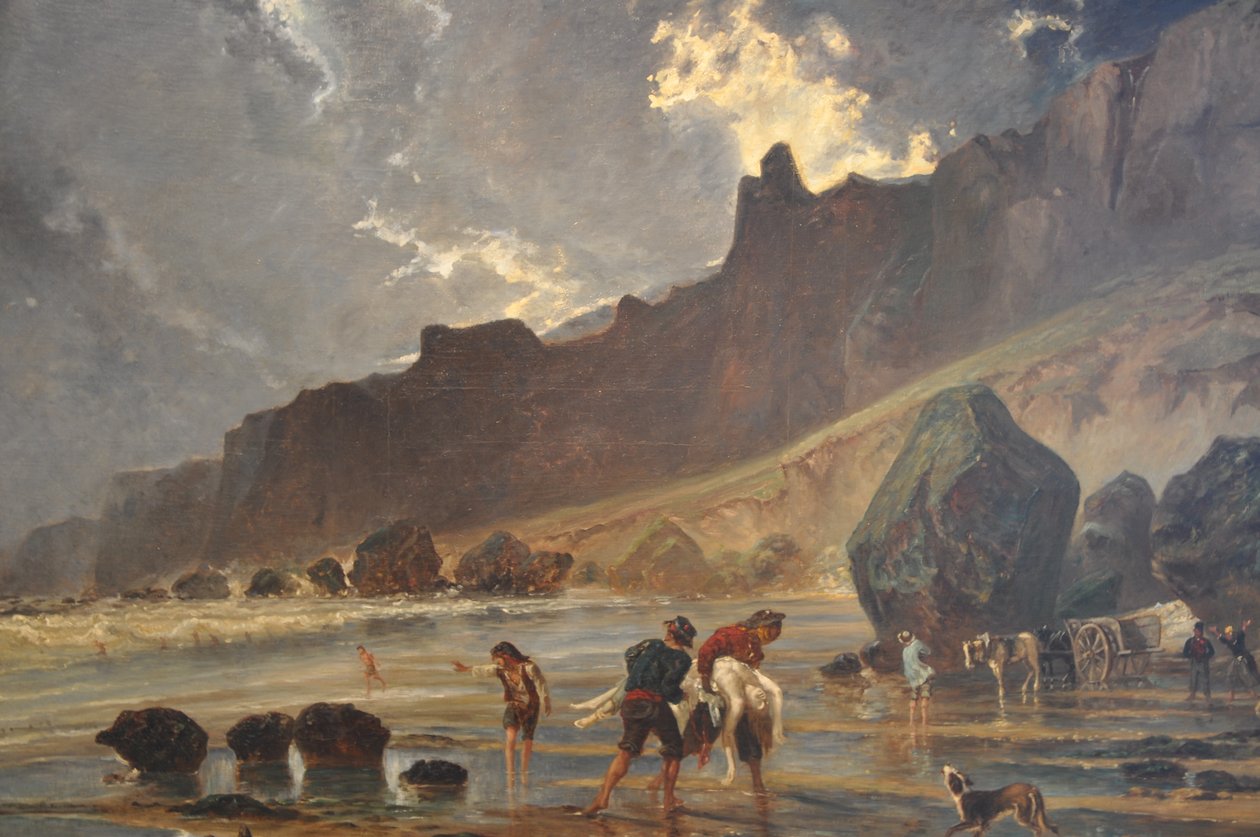 Huet Paul, vista das falésias de Houlgate de Philippe Alès