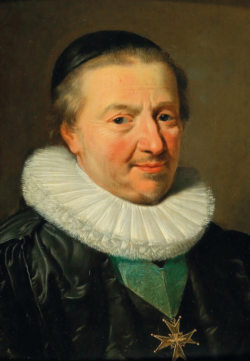 Retrato de Claude de Bullion 1569-1640. de Philippe de Champaigne