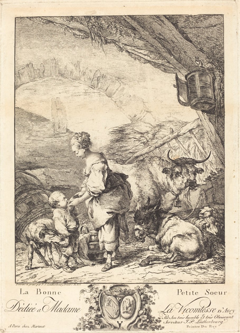 A boa irmãzinha de Philippe Jacques de Loutherbourg II