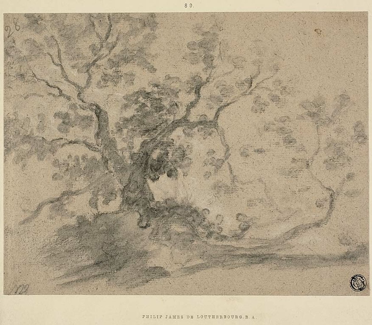 Árvores de Philippe Jacques de Loutherbourg II