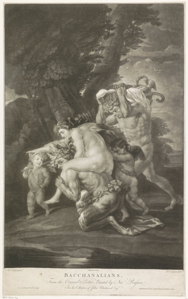 Bacchanten de Philippe Joseph Tassaert