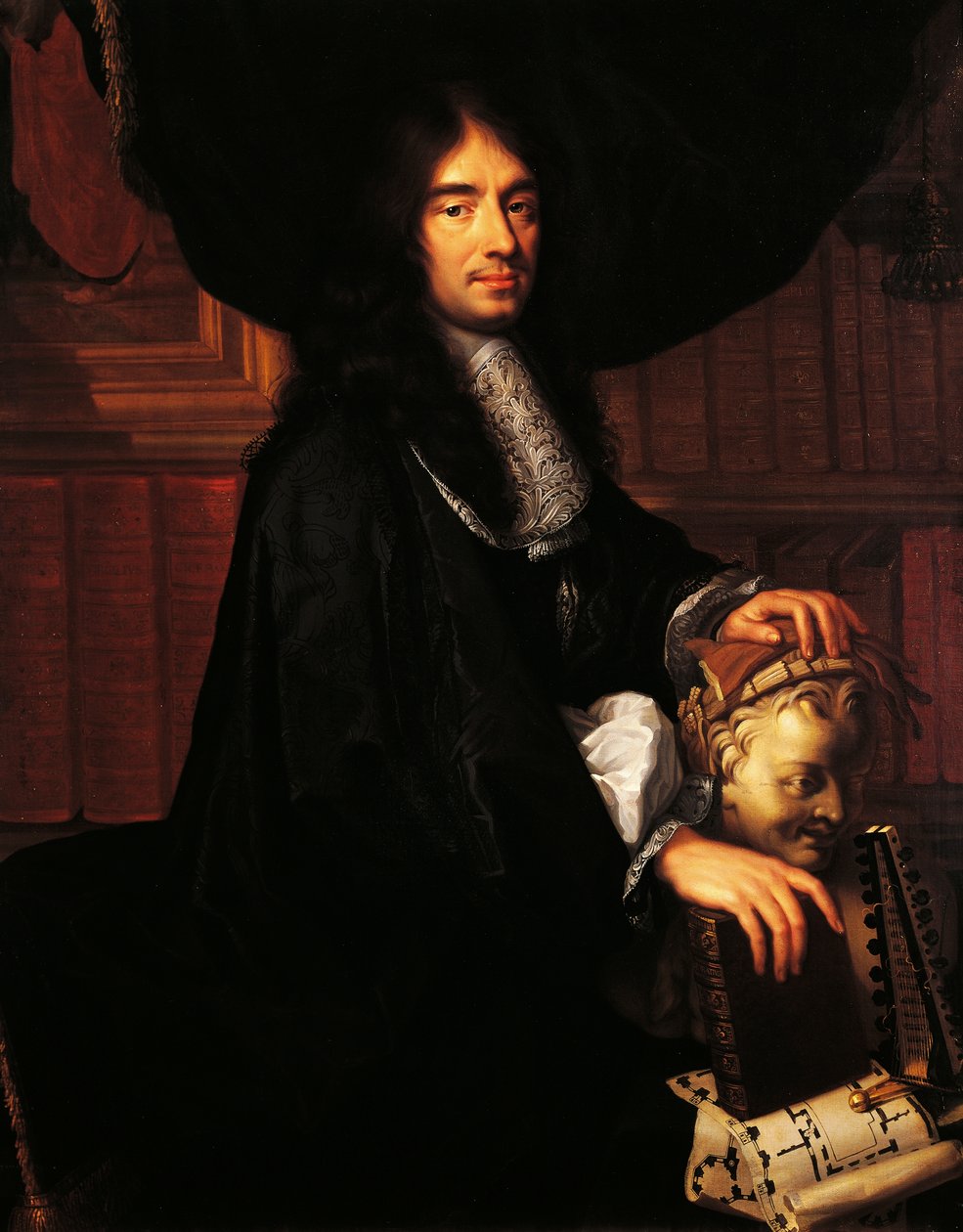 Retrato de Charles Perrault (Paris de Philippe Lallemand