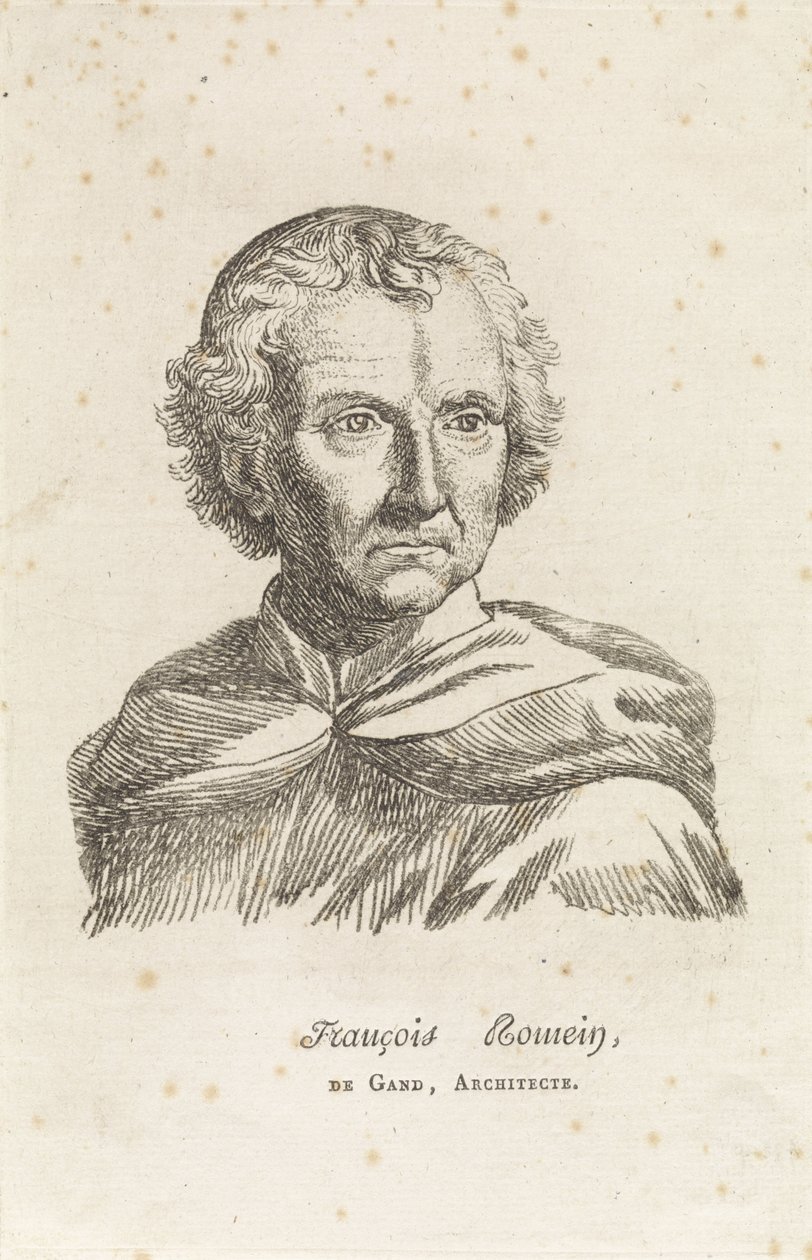Retrato de François Romein de Philippe Lambert Joseph Spruyt