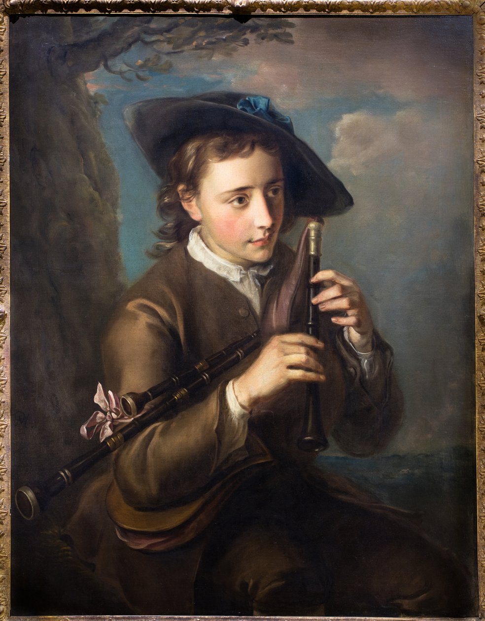 Piper, ca. 1740 (Óleo sobre tela) de Philippe Mercier
