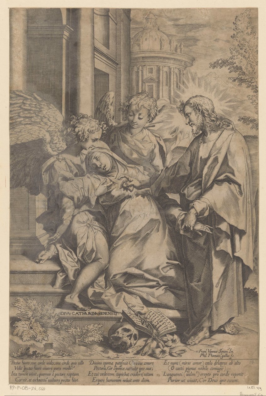 Santa Catarina de Siena de Philippe Thomassin