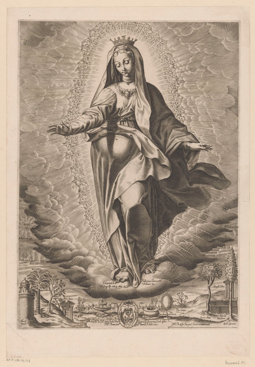 Imaculada Conceição de Maria de Philippe Thomassin