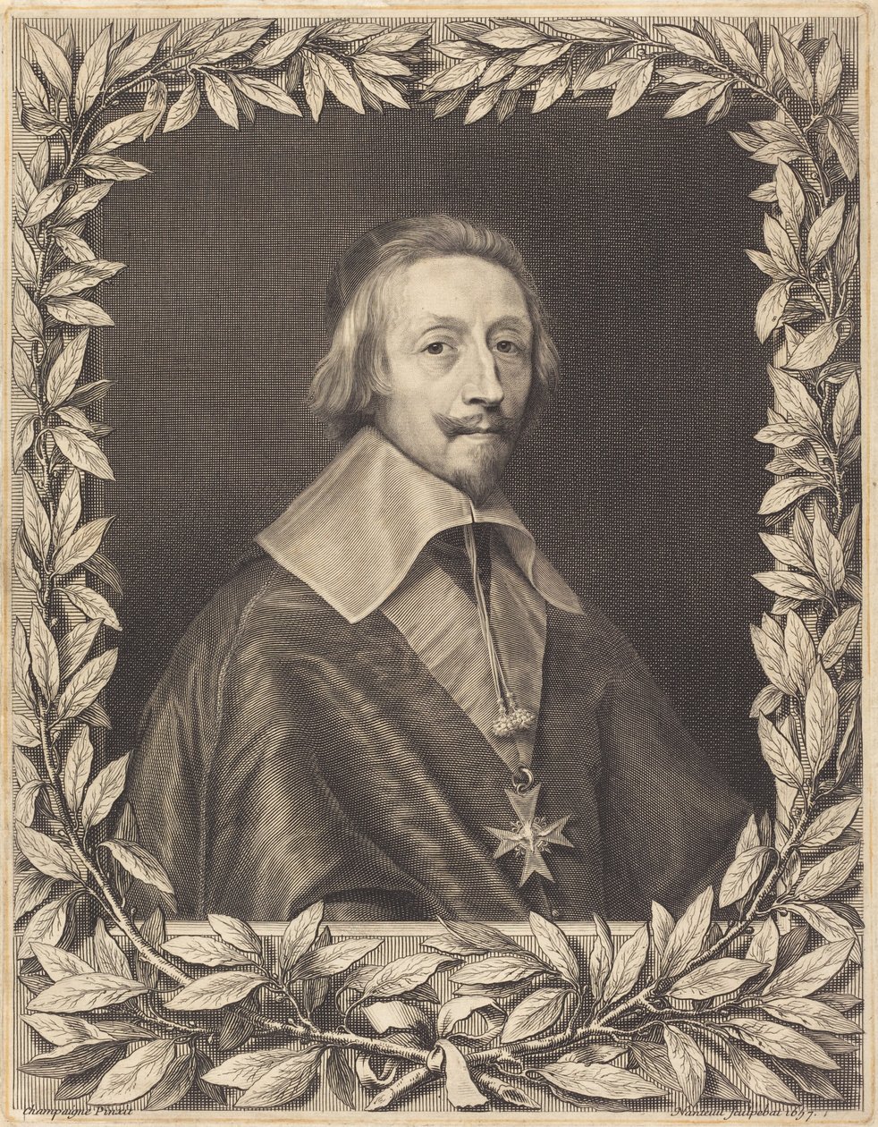 Cardeal Richelieu de Philippe de Champaigne