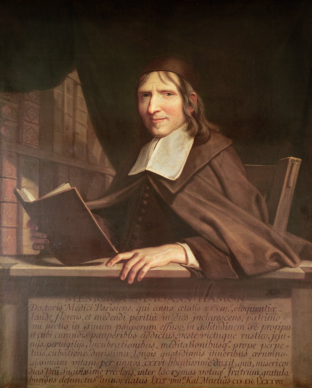 Jean Hamon, Doutor em Port-Royal (1618-1687) de Philippe de Champaigne