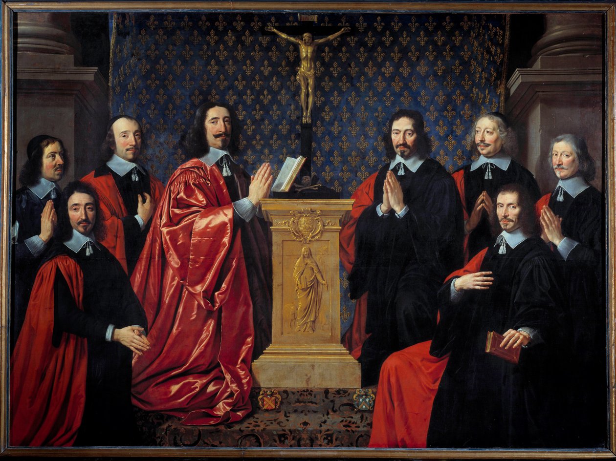O prevot des marchands e os chevins da cidade de Paris de Philippe de Champaigne