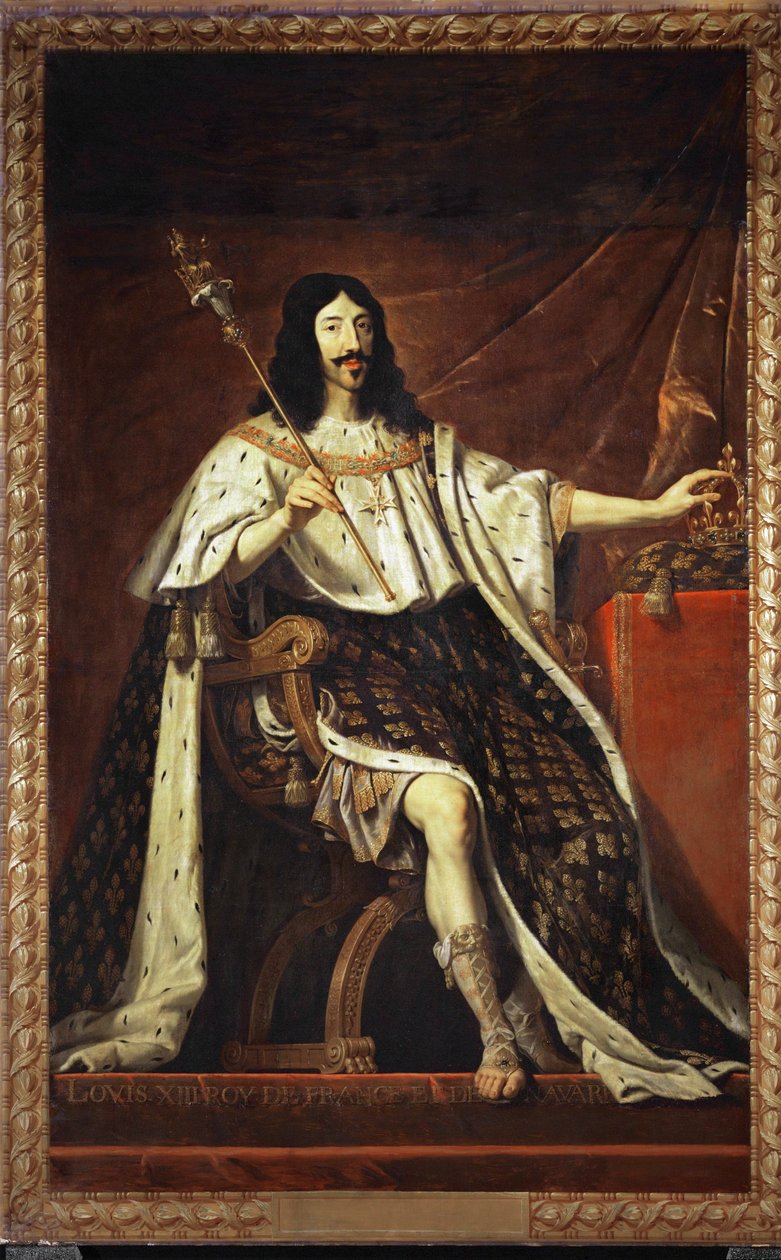 Luís XIII, rei de França ... de Philippe de Champaigne