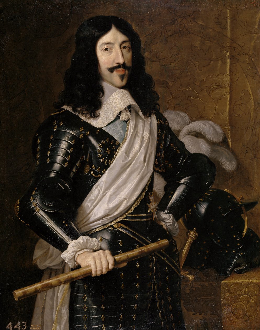 Luís XIII da França de Philippe de Champaigne