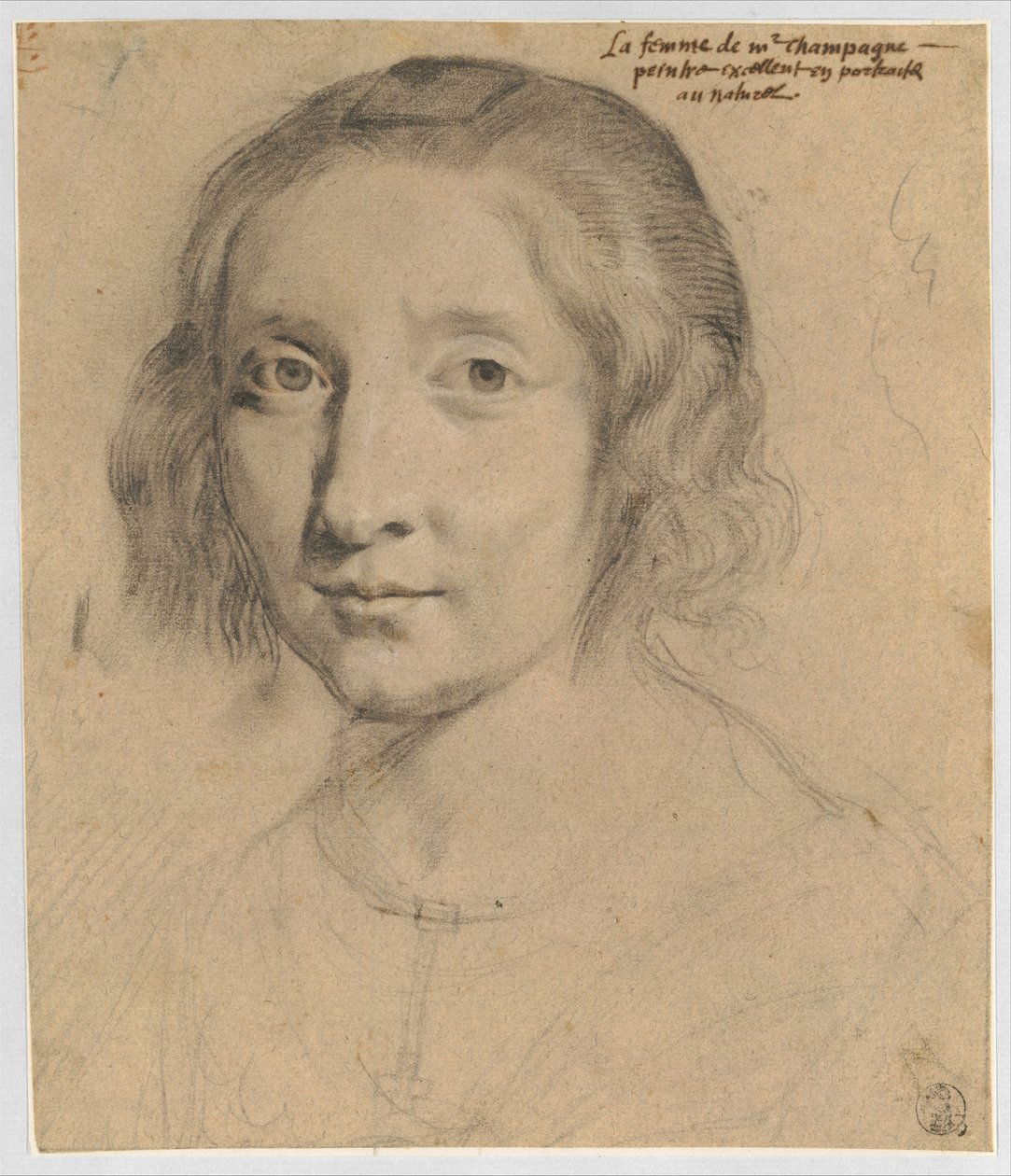 Retrato de Charlotte Duchesne de Philippe de Champaigne