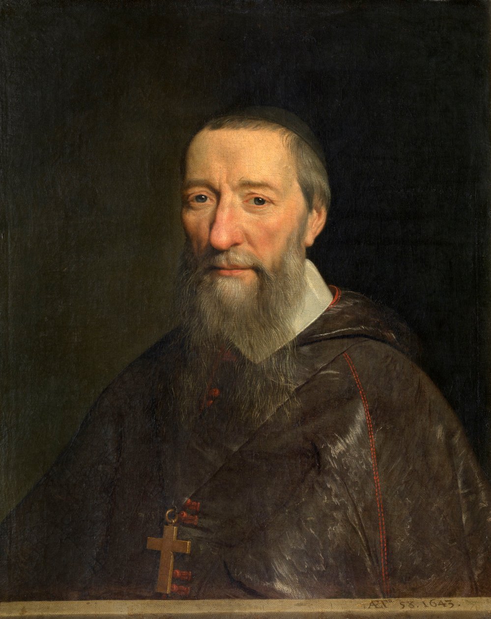 Retrato do bispo Jean-Pierre Camus de Philippe de Champaigne