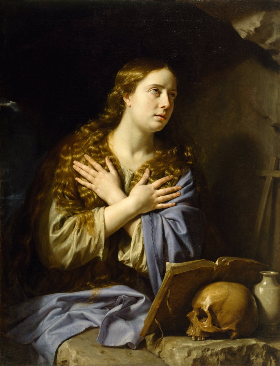 A Magdalen Arrependida de Philippe de Champaigne