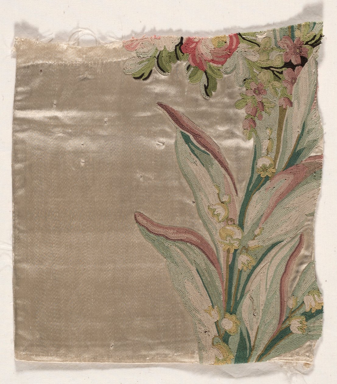 Fragmento de colcha, c. 1760-1770. de Philippe de Lasalle