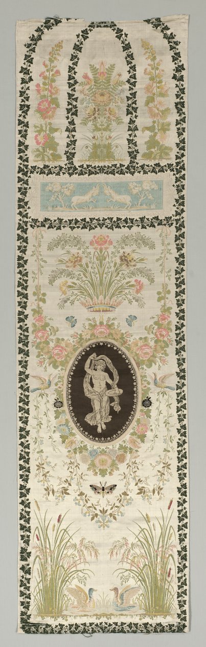 Cobertura de parede com figura clássica, final dos anos 1700 - início dos anos 1800. de Philippe de Lasalle