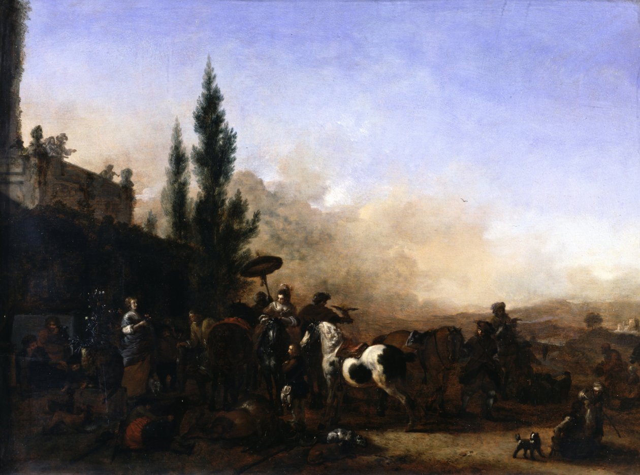 O retorno de Hawking de Philips Wouwerman