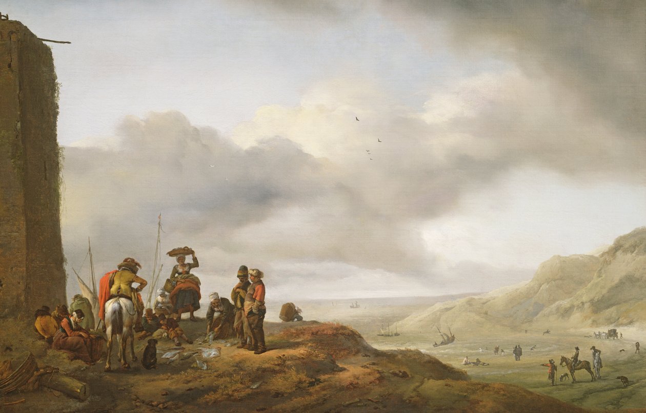 A captura do dia de Philips Wouwerman