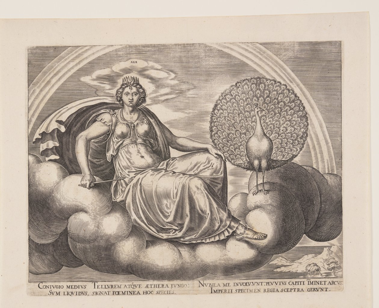 Ar, de Os Quatro Elementos de Philips Galle
